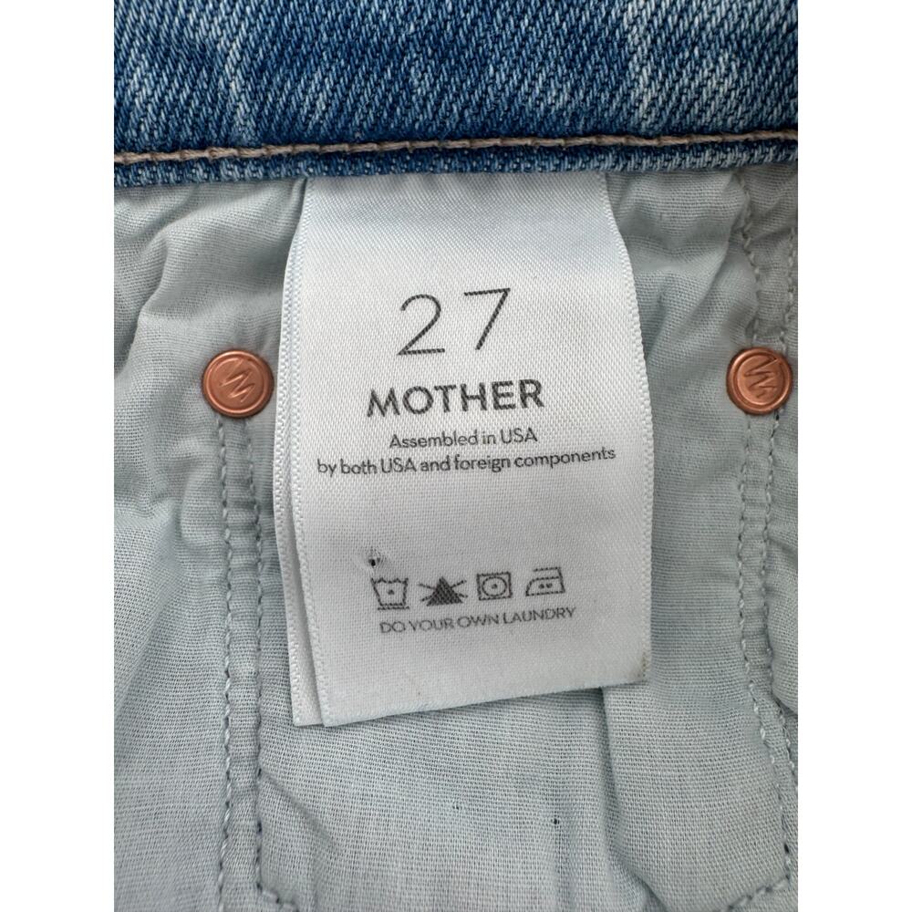 Mother Jeans The Rambler Zip Ankle Relaxed Straight Look Ma No Hands 27 NWT - Picture 8 of 10